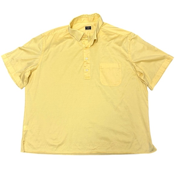 Maus Hoffman Solemare Short Sleeve Polo Shirt Mens XXL Cotton Italy - Picture 1 of 9